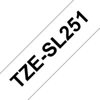 BROTHER TZE-SL251, bílá / černá (24mm, samolaminovací), délka 8m