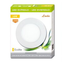 LED panel LADA kruh 30cm, 25W, 4100K, IP20, 2260lm ECOLITE LED-WSL-25W/4100