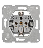 Zásuvka SCHUKO, bezšroubové svorky, antracit SCHRACK EV111201--