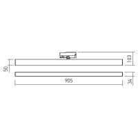 XLINE TRACK for TKN 36W 180-240V AC 3000