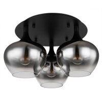 Stropní svítidlo MAXY černá 3xE27 40W 230V GLOBO 15548-3D