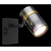 Nástěnné svítidlo TRABBY černá 1xGU10,max. 8W 230V GLOBO 57916-1