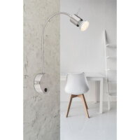 Nástěnné svítidlo MILLY nikl 1xGU10, max. 35W 230V GLOBO 57310N