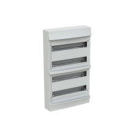 Nástěnná rozvodnice ABB IP41/72M, Mistral41W bez. N/PE, bez dvířek