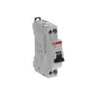 Jednofázový jistič s nulov. pólem SN201-C25 25 A char. C 6kA ABB 2CSS255101R0254