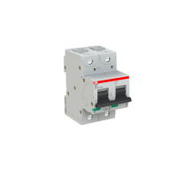 S802S-K50 jistič 2p char. K 50A s klecovou svorkou Icu 50kA ABB 2CCS862001R0577