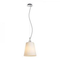 BABU NEW 22 závěsná opálové sklo/chrom 230V E27 53W RENDL R13827