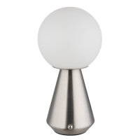 Stolní lampa SORA nikl 1,5W GLOBO 21029N