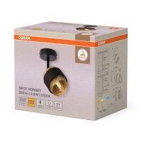 Decor Spot Hornet 1X2.8W 827 E14 Black OSRAM 4058075847743