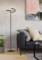 Stojací lampa CASTELPOTO LED 17,6W IP20 černá EGLO 901972