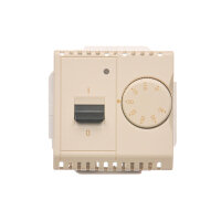 Univerzální otočný termostat, se senzorem, béžová KONTAKT SIMON BMRT10ZS.02/12