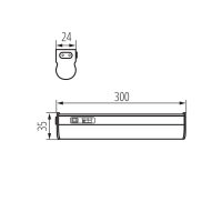 LED Svítidlo MERA LED 4W CCT KANLUX 29215