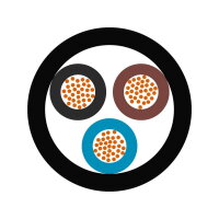 Kabel pro snímače/akční členy UNITRONIC SENSOR LifYY A 3x0,25 LAPP 7038903