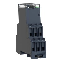 Kontrolní relé 3fázové sítě sled/výpadek f. podpětí přepětí 160..288 V AC