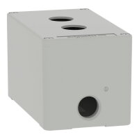 Skříň kovová, Šedá, M20 2 otvory, 22MM 80X130X77 UL CSA SCHNEIDER XAPD2502
