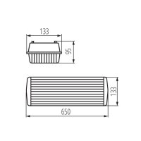 Prachotěsné svítidlo DICHT N-218/PS 31049 Kanlux starý kód 30012