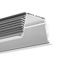LED hliníkový profil KLUŚ SEKODU stříbrná 2m /B6597_2m/ ALUMIA A06597A_2