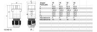 Vidlice 16A 3p 42V IP44 12h BALS 4429
