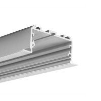 LED hliníkový profil KLUŚ LARKO-50 stříbrná 1m /C0756_1m/ ALUMIA A00756A_1