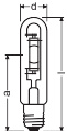 Metalhalogenivová výbojka LEDVANCE POWERSTAR HQI-T 400 W/N
