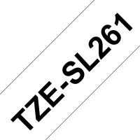 Páska BROTHER TZE-SL261, bílá/černá (36mm, samolaminovací), délka 8m