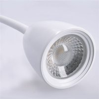 LED nástěnná lampička, stmívatelná, 4W, 280lm, 3000K, bílá SOLIGHT WO54-W