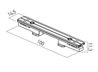 XTRIM S LINEAR CONNECTOR 48V DC IP20 BK