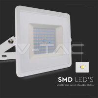 100W LED Floodlight SMD E-Series White Body Warm White, VT-40101 SKU215967