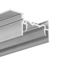 LED hliníkový profil KLUŚ FOLED-50-SUF neanodizovaný 2m /C3631_2m/ A03631N_2