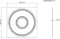 RC159Z Deco Double Circle W60L60 PHILIPS 871869979930400