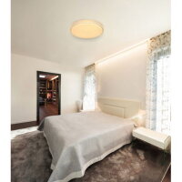 Stropní svítidlo OVI bílá LED 40W 230V, 3200lm, 3000-6500K GLOBO 41749-40
