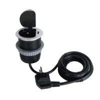 1z + USB-C 20W PD vestavná zásuvka, 2m,