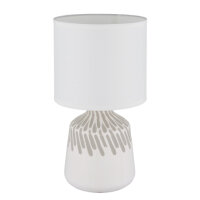 Stolní lampa RELA bílá 1x40W E14  GLOBO 21733W