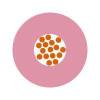 Jednožilový vodič H05V2-K EMBOSS 1X0,5 PK růžová LAPP 4515081K