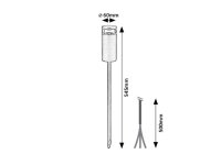 Zemní svítidlo TORNIO GU10 1x MAX 10W RABALUX 77071