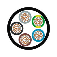 Připojovací kabel ÖLFLEX HEAT 205 MC 3G0,75 LAPP 0091221