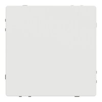 Záslepka, Merten System D, nordic white, termoplast SCHNEIDER MTN4075-6037