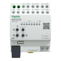 KNX Spacelogic akční člen na pohony ventilů 6x24/230/0,16A MTN6730-0002