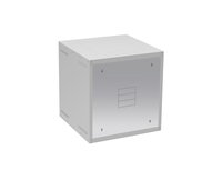 Nástěnný nýtovaný rozvaděč GrandN 12U s plechovými dveřmi,hl.600mm 83000884