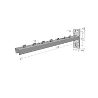 Nosník NPZM 400 ''ŽZ'' pro žlab 400/50, 400/100 ARKYS ARK-225140