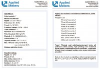 Elektroměr DTS 353 L, PŘÍMÉ MĚŘENÍ 10/10 E808