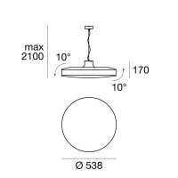 NEW MOVE SOSP.LED 29W B.CO RAGG.