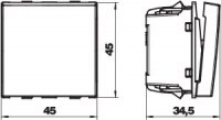 OBO 6117640 Střídavý ovladač rws WS-B RW1