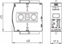 OBO 5093406 SurgeController V10 V10-C 0-385