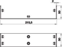 OBO 7403860 Spojka OKB V 210