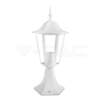 Garden Stand Lamp E27 30cm Matt White,