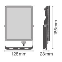 Essentials Floodlights 30W 6500K OSRAM 4099854547652