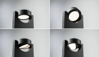 Outdoor 230V wall luminaire Swivea IP44