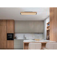 Stropní svítidlo DORO grafit LED 18W 230V, 1000lm, 3000K GLOBO 416080WD