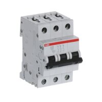 S203-C50 3 fázový jistič 50 A char. C 6kA ABB 2CDS253001R0504